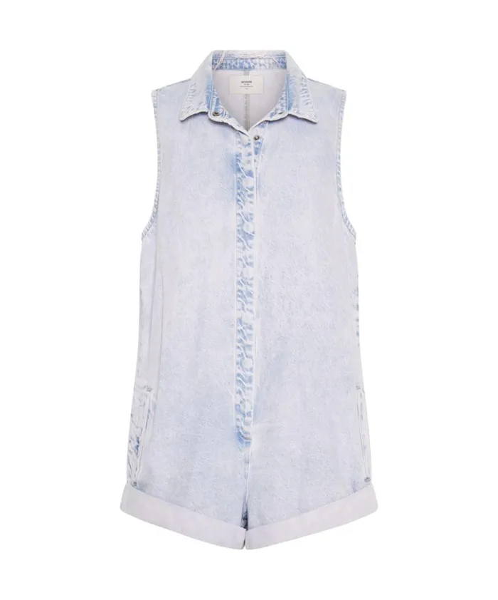 Women One Teaspoon Denim Jumpsuits PURPLE HAZE MINI BRAXTON JUMPSUIT Women One Teaspoon Denim Jumpsuits PURPLE HAZE MINI BRAXTON JUMPSUIT