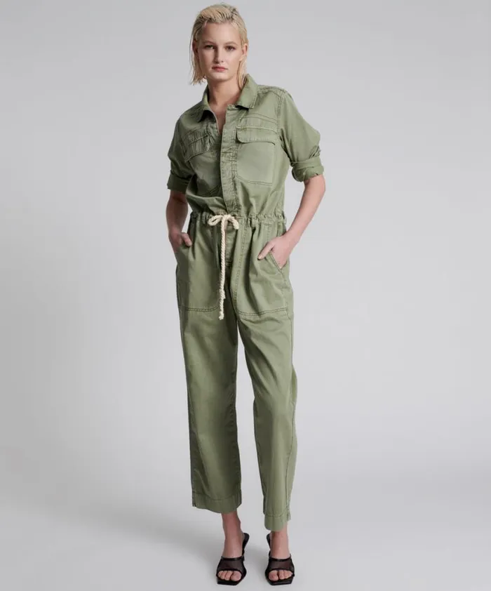 Women One Teaspoon Denim Jumpsuits SAFARI RANGER JUMPSUIT