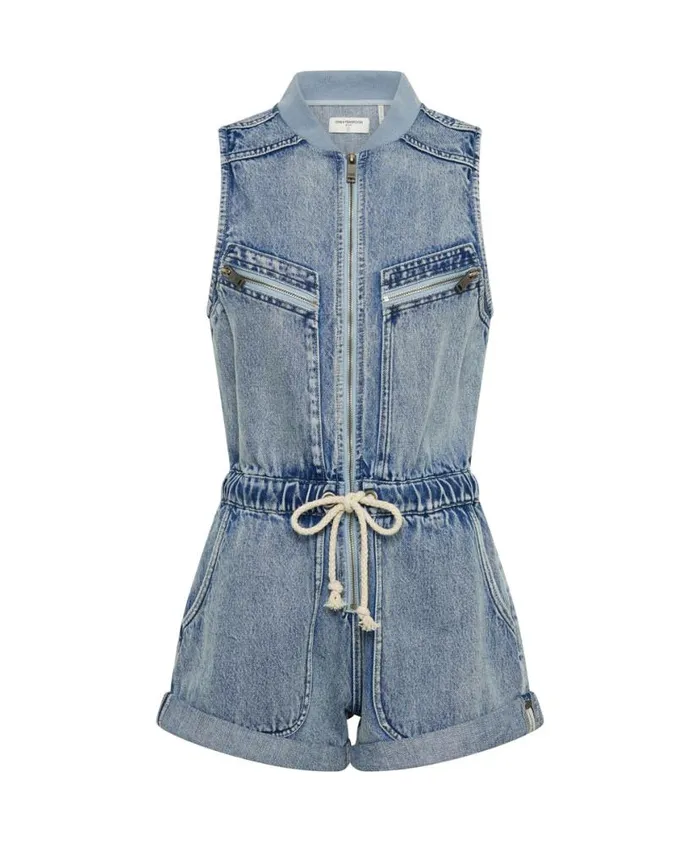 Women One Teaspoon Denim Jumpsuits SALTY DOG LILLY DENIM JUMPSUIT Women One Teaspoon Denim Jumpsuits SALTY DOG LILLY DENIM JUMPSUIT