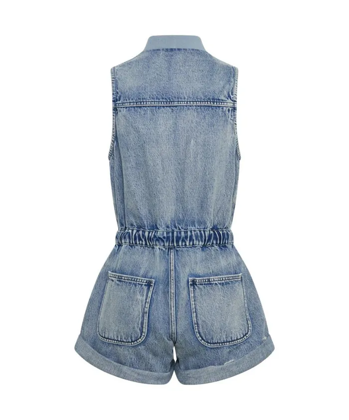Women One Teaspoon Denim Jumpsuits SALTY DOG LILLY DENIM JUMPSUIT Women One Teaspoon Denim Jumpsuits SALTY DOG LILLY DENIM JUMPSUIT