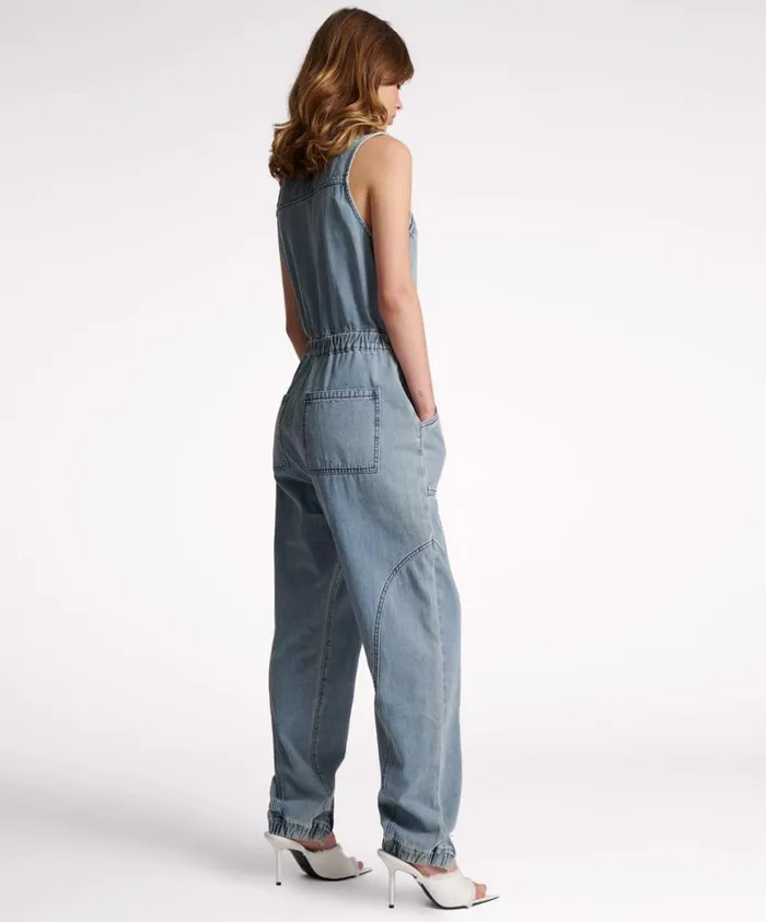 Women One Teaspoon Denim Jumpsuits SALTY DOG LONG LILLY DENIM JUMPSUIT Women One Teaspoon Denim Jumpsuits SALTY DOG LONG LILLY DENIM JUMPSUIT