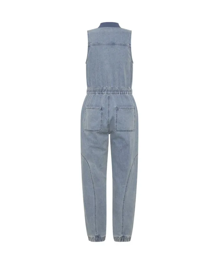Women One Teaspoon Denim Jumpsuits SALTY DOG LONG LILLY DENIM JUMPSUIT Women One Teaspoon Denim Jumpsuits SALTY DOG LONG LILLY DENIM JUMPSUIT