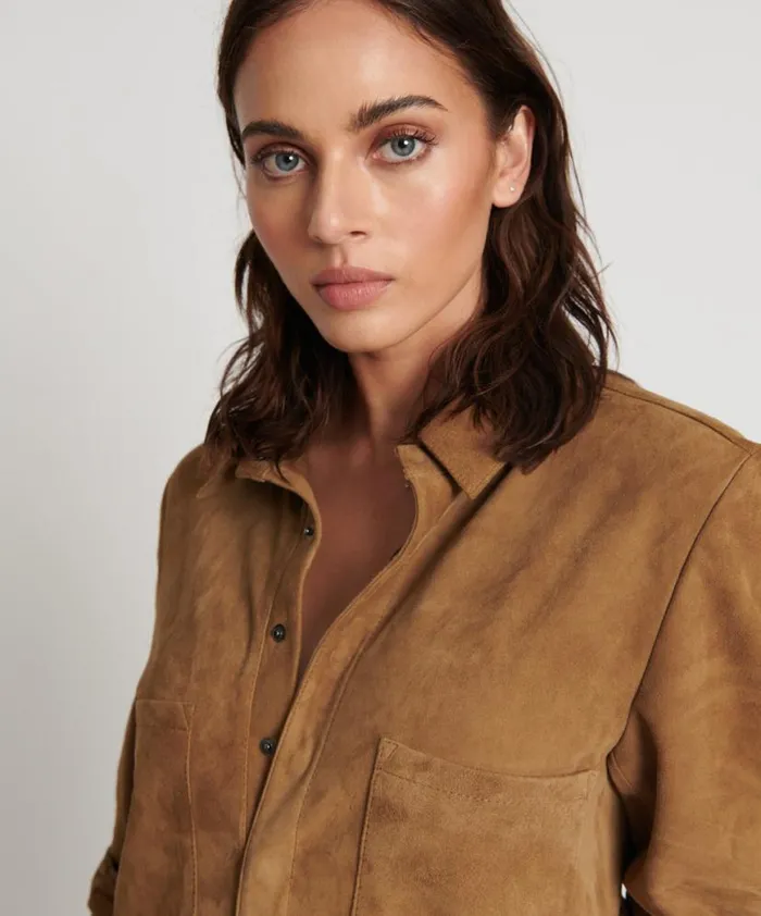 Women One Teaspoon Denim Jumpsuits TAN SUEDE PROPHECY JUMPSUIT Women One Teaspoon Denim Jumpsuits TAN SUEDE PROPHECY JUMPSUIT