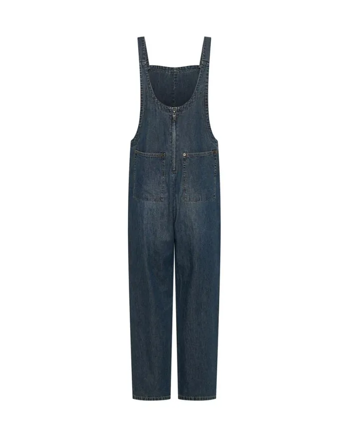 Women One Teaspoon Denim Jumpsuits USED BLUE HEROES JUMPSUIT Women One Teaspoon Denim Jumpsuits USED BLUE HEROES JUMPSUIT
