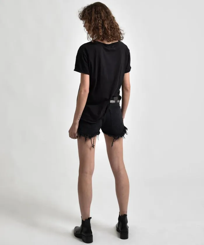 Women One Teaspoon Graphic Tees SEX IS FUN TEE BLACK Women One Teaspoon Graphic Tees SEX IS FUN TEE BLACK