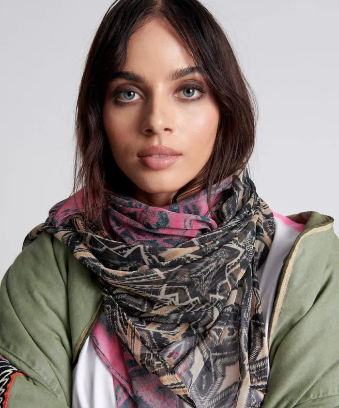 Women One Teaspoon Headwear KALEIDOSCOPE SCARF