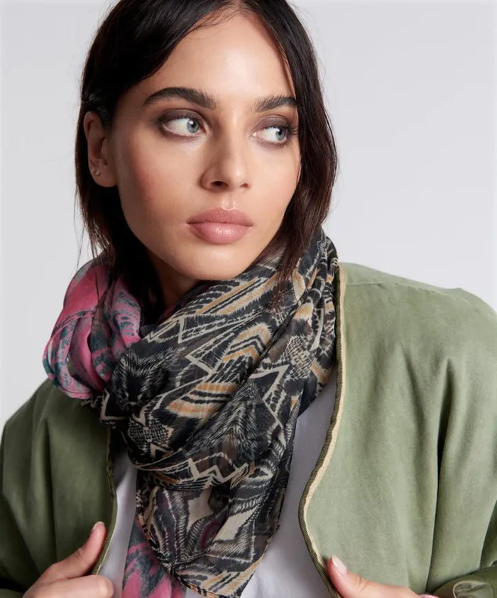 Women One Teaspoon Headwear KALEIDOSCOPE SCARF Women One Teaspoon Headwear KALEIDOSCOPE SCARF