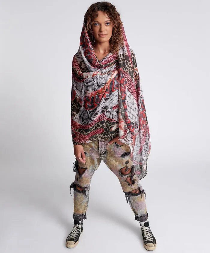 Women One Teaspoon Headwear MISFIT JUNGLE SCARF