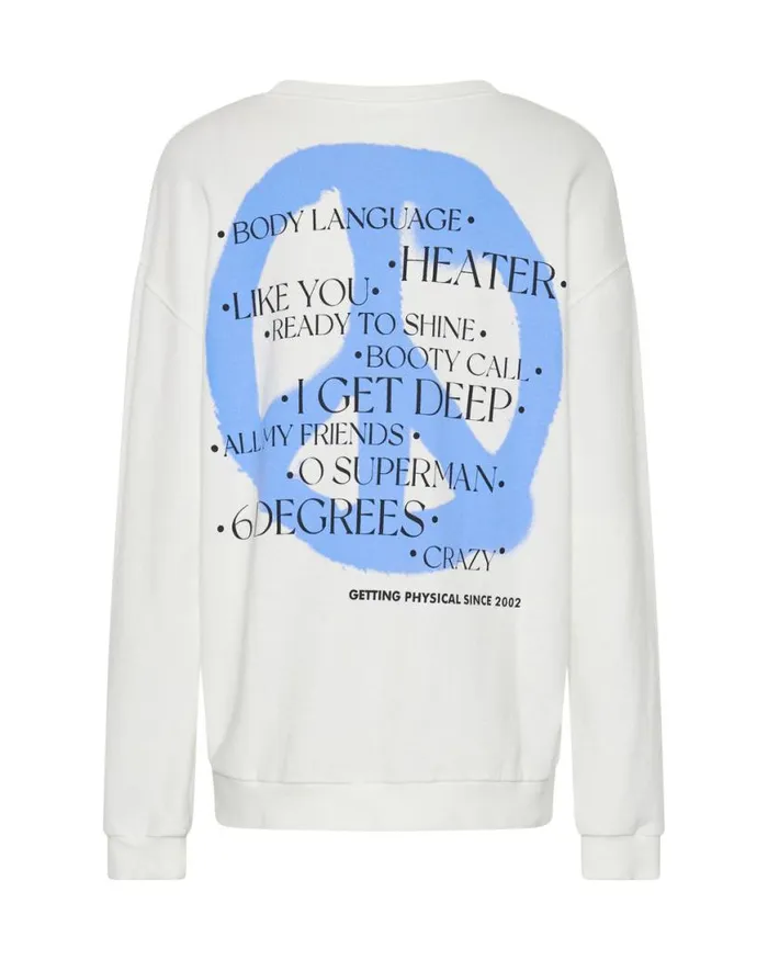 Women One Teaspoon Hoodies And Sweats GET PHYSICAL PEACE SWEATER Women One Teaspoon Hoodies And Sweats GET PHYSICAL PEACE SWEATER