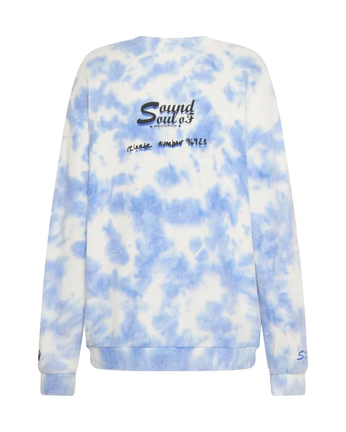 Women One Teaspoon Hoodies And Sweats LOVE YOURSELF SOS TIE DYE SWEATER Women One Teaspoon Hoodies And Sweats LOVE YOURSELF SOS TIE DYE SWEATER