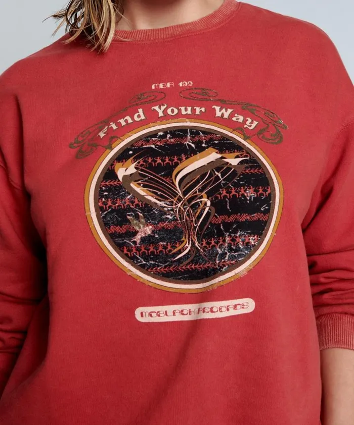 Women One Teaspoon Hoodies And Sweats MOBLACK FIND YOUR WAY UNISEX SWEATER Women One Teaspoon Hoodies And Sweats MOBLACK FIND YOUR WAY UNISEX SWEATER