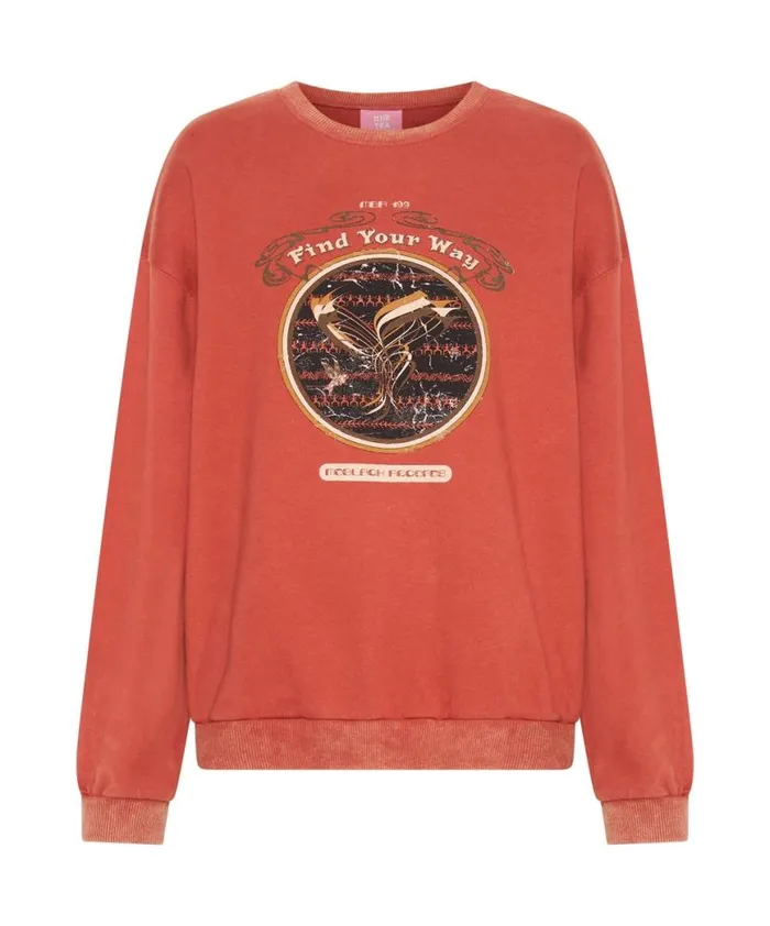 Women One Teaspoon Hoodies And Sweats MOBLACK FIND YOUR WAY UNISEX SWEATER Women One Teaspoon Hoodies And Sweats MOBLACK FIND YOUR WAY UNISEX SWEATER