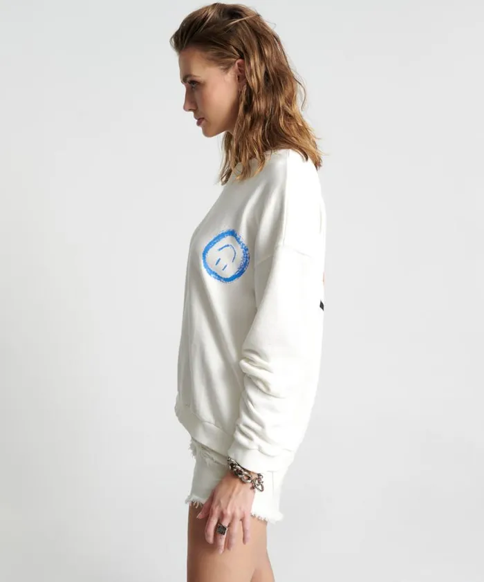 Women One Teaspoon Hoodies And Sweats PICKED FOR YOU OVERSIZED SWEATER Women One Teaspoon Hoodies And Sweats PICKED FOR YOU OVERSIZED SWEATER