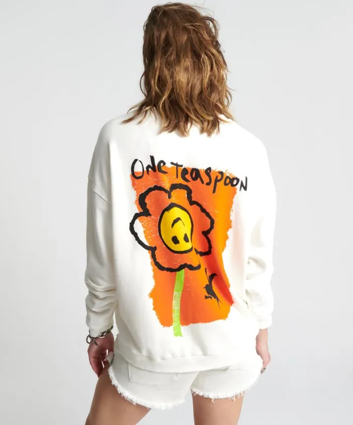 Women One Teaspoon Hoodies And Sweats PICKED FOR YOU OVERSIZED SWEATER Women One Teaspoon Hoodies And Sweats PICKED FOR YOU OVERSIZED SWEATER