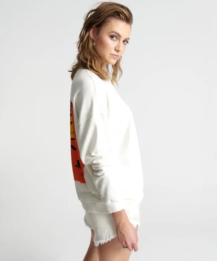 Women One Teaspoon Hoodies And Sweats PICKED FOR YOU OVERSIZED SWEATER Women One Teaspoon Hoodies And Sweats PICKED FOR YOU OVERSIZED SWEATER