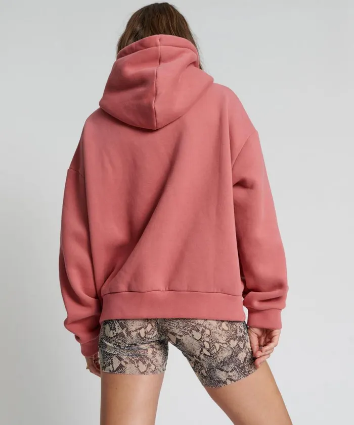 Women One Teaspoon Hoodies And Sweats RED VELVET LUXE TWISTED HOODY Women One Teaspoon Hoodies And Sweats RED VELVET LUXE TWISTED HOODY