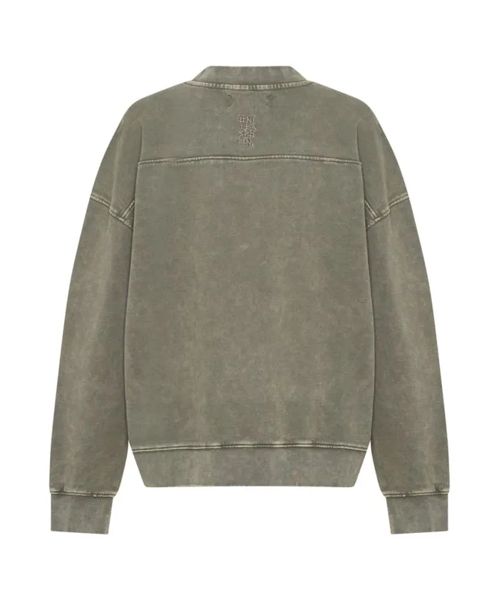 Women One Teaspoon Hoodies And Sweats WILD AT HEART STUDDED RETRO SWEATER Women One Teaspoon Hoodies And Sweats WILD AT HEART STUDDED RETRO SWEATER