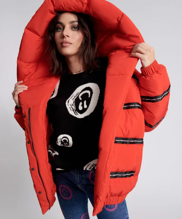 Women One Teaspoon Jackets ADDICTED PUFFA JACKET Women One Teaspoon Jackets ADDICTED PUFFA JACKET
