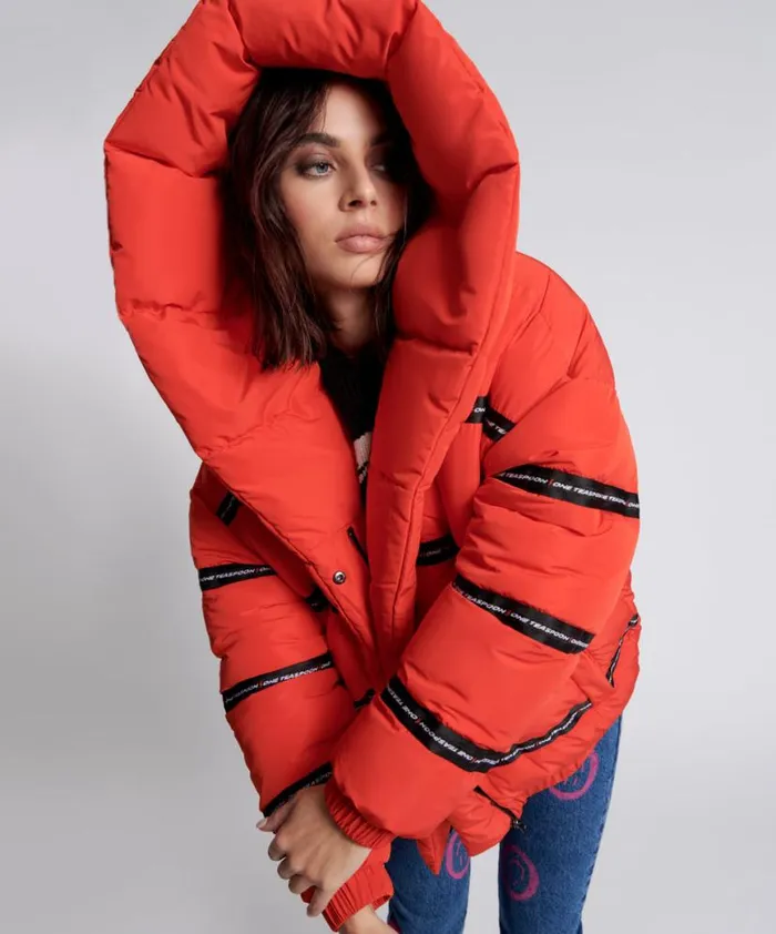 Women One Teaspoon Jackets ADDICTED PUFFA JACKET Women One Teaspoon Jackets ADDICTED PUFFA JACKET