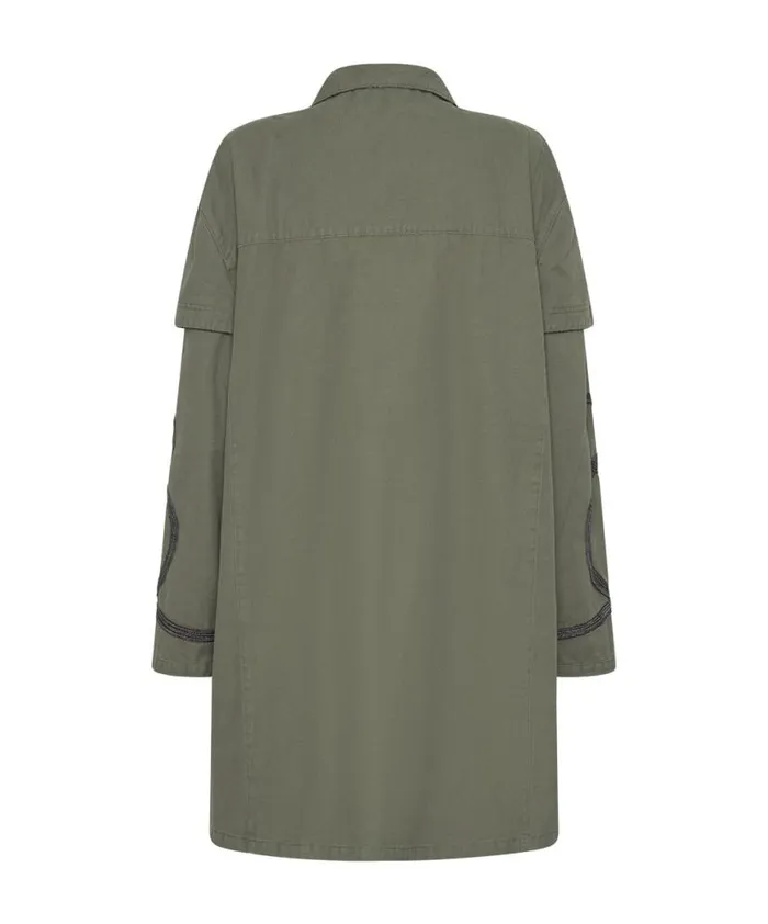 Women One Teaspoon Jackets CARGO THROWOVER JACKET Women One Teaspoon Jackets CARGO THROWOVER JACKET