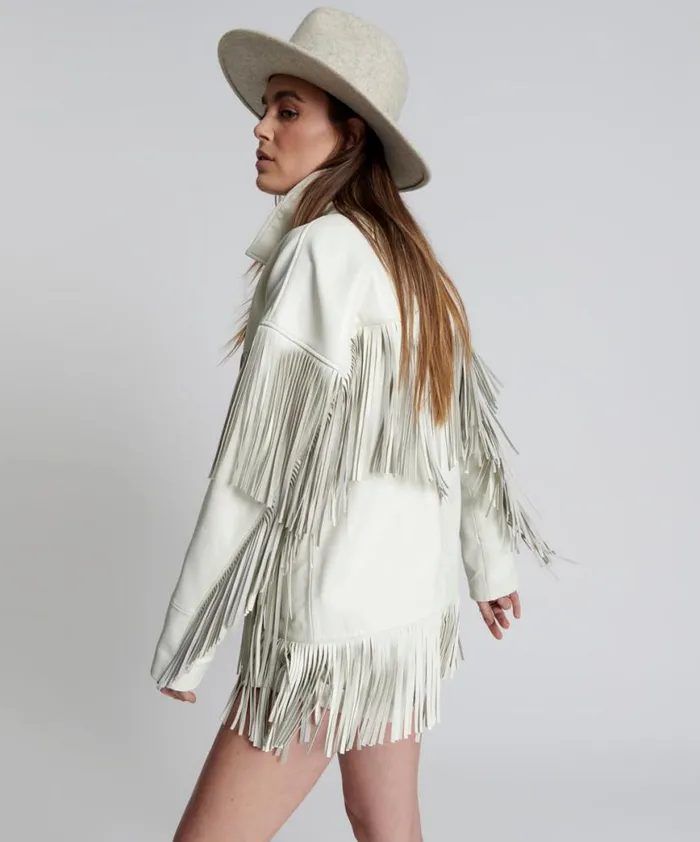 Women One Teaspoon Jackets CHAOS WALKING FRINGED LEATHER JACKET Women One Teaspoon Jackets CHAOS WALKING FRINGED LEATHER JACKET