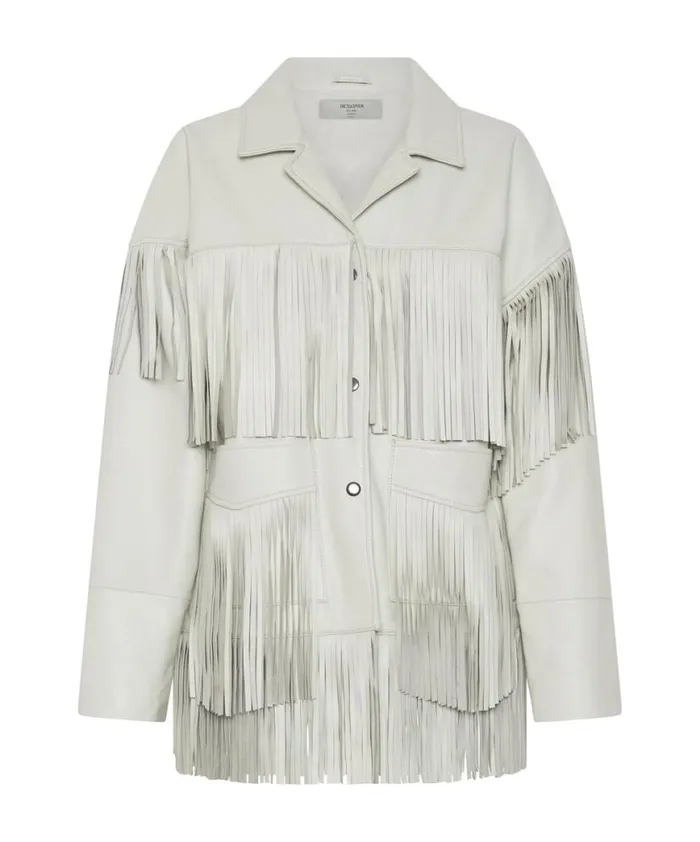 Women One Teaspoon Jackets CHAOS WALKING FRINGED LEATHER JACKET Women One Teaspoon Jackets CHAOS WALKING FRINGED LEATHER JACKET