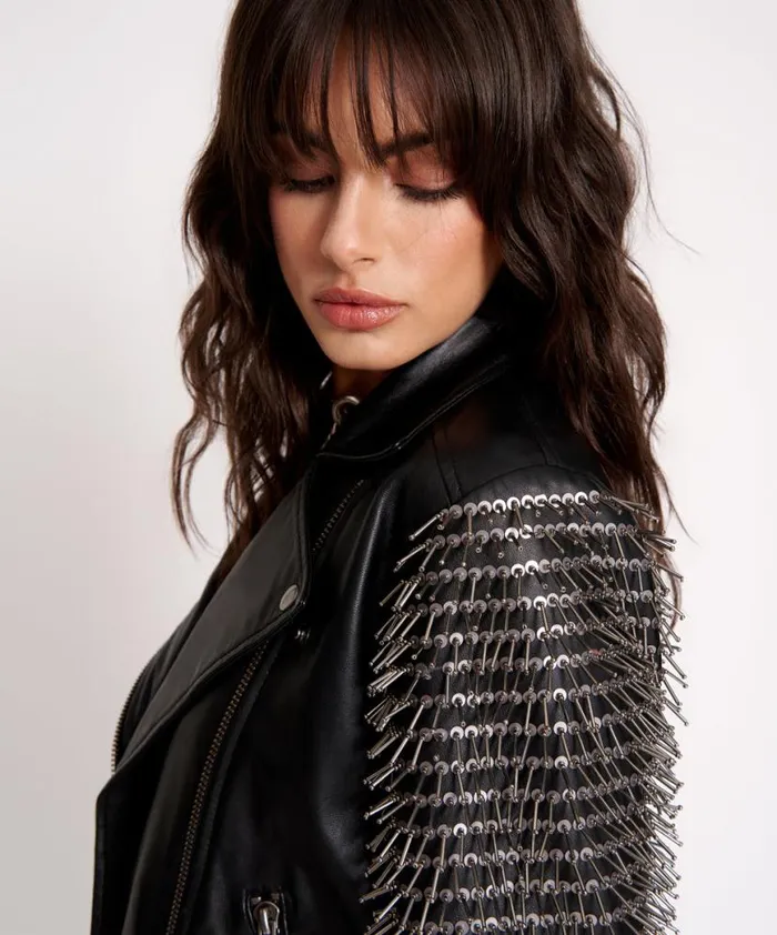 Women One Teaspoon Jackets HELL RAISER MOTO JACKET Women One Teaspoon Jackets HELL RAISER MOTO JACKET