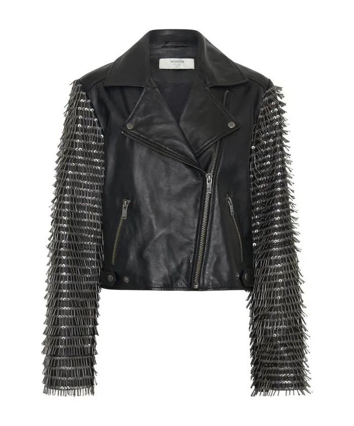 Women One Teaspoon Jackets HELL RAISER MOTO JACKET Women One Teaspoon Jackets HELL RAISER MOTO JACKET