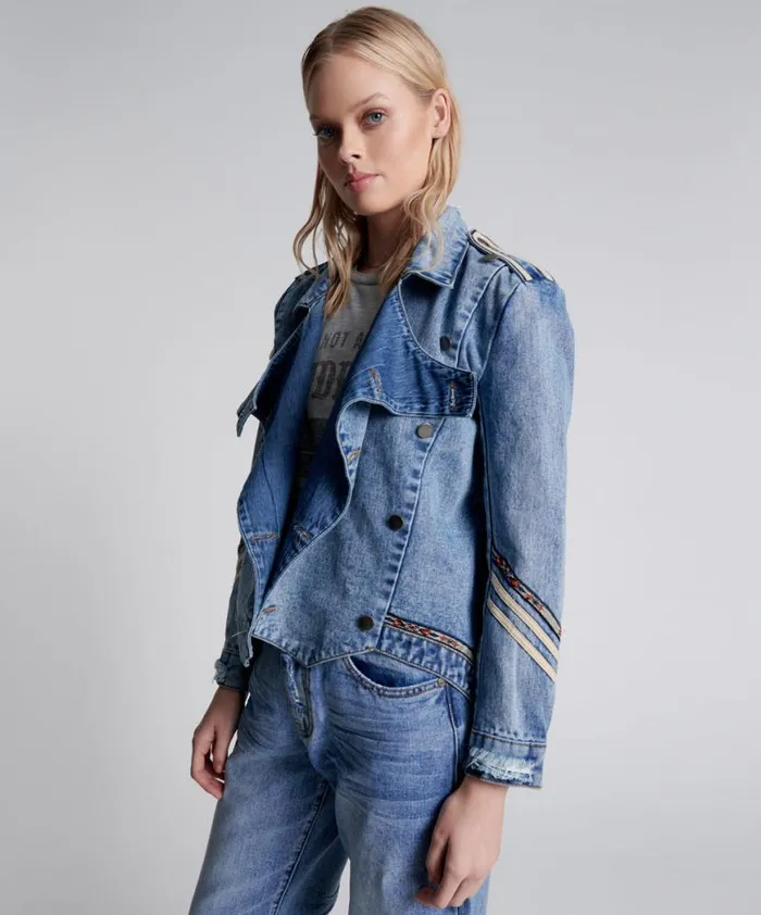 Women One Teaspoon Jackets HOLLYWOOD HILLS CAVALRY JACKET Women One Teaspoon Jackets HOLLYWOOD HILLS CAVALRY JACKET