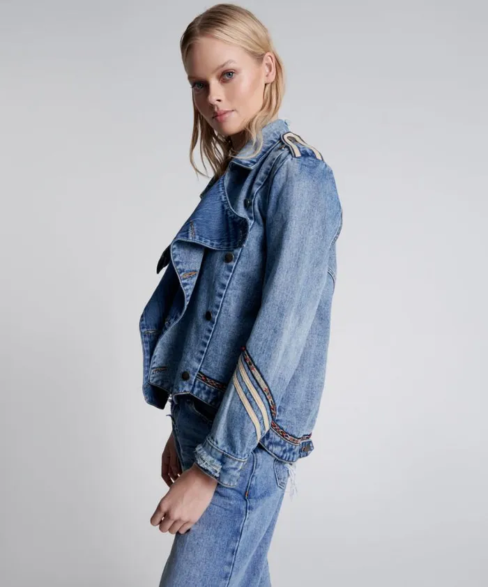 Women One Teaspoon Jackets HOLLYWOOD HILLS CAVALRY JACKET Women One Teaspoon Jackets HOLLYWOOD HILLS CAVALRY JACKET