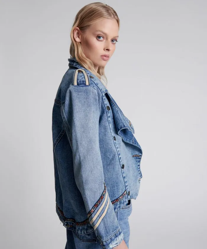 Women One Teaspoon Jackets HOLLYWOOD HILLS CAVALRY JACKET Women One Teaspoon Jackets HOLLYWOOD HILLS CAVALRY JACKET