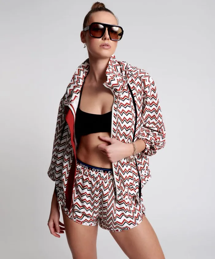 Women One Teaspoon Jackets OTS HEARTLINE TRACK JACKET