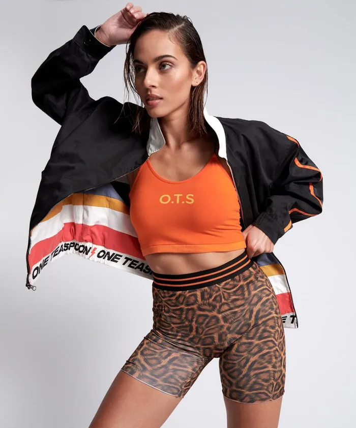 Women One Teaspoon Jackets OTS VELOCITY REVERSIBLE WINDBREAKER JACKET Women One Teaspoon Jackets OTS VELOCITY REVERSIBLE WINDBREAKER JACKET