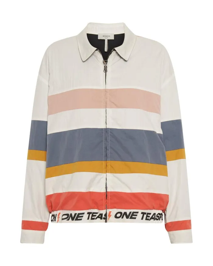 Women One Teaspoon Jackets OTS VELOCITY REVERSIBLE WINDBREAKER JACKET Women One Teaspoon Jackets OTS VELOCITY REVERSIBLE WINDBREAKER JACKET