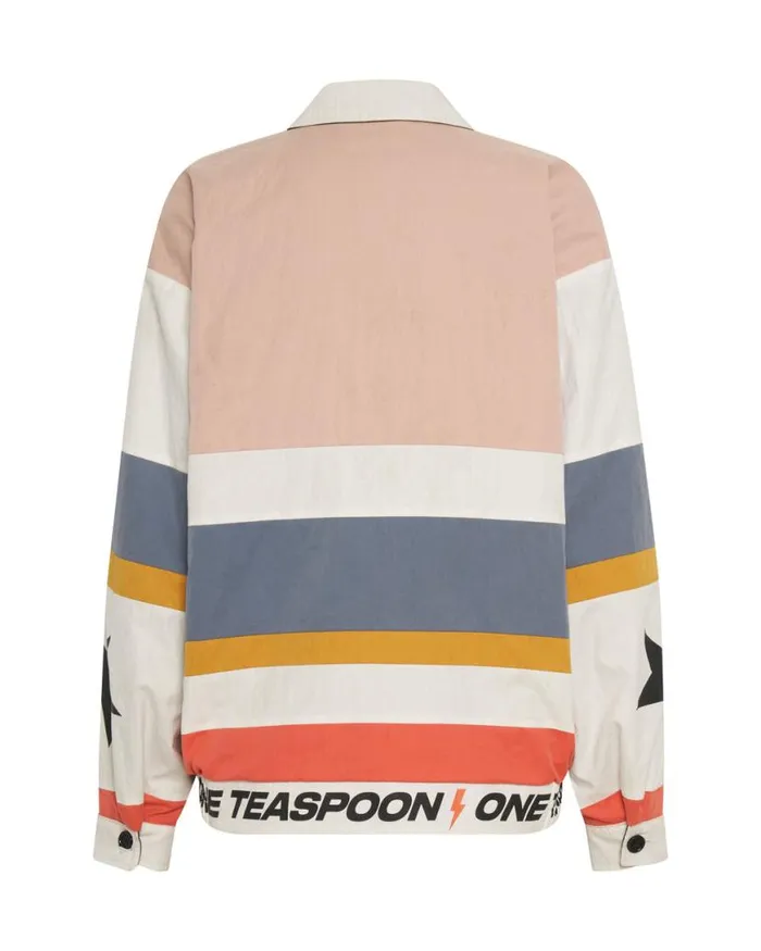 Women One Teaspoon Jackets OTS VELOCITY REVERSIBLE WINDBREAKER JACKET Women One Teaspoon Jackets OTS VELOCITY REVERSIBLE WINDBREAKER JACKET