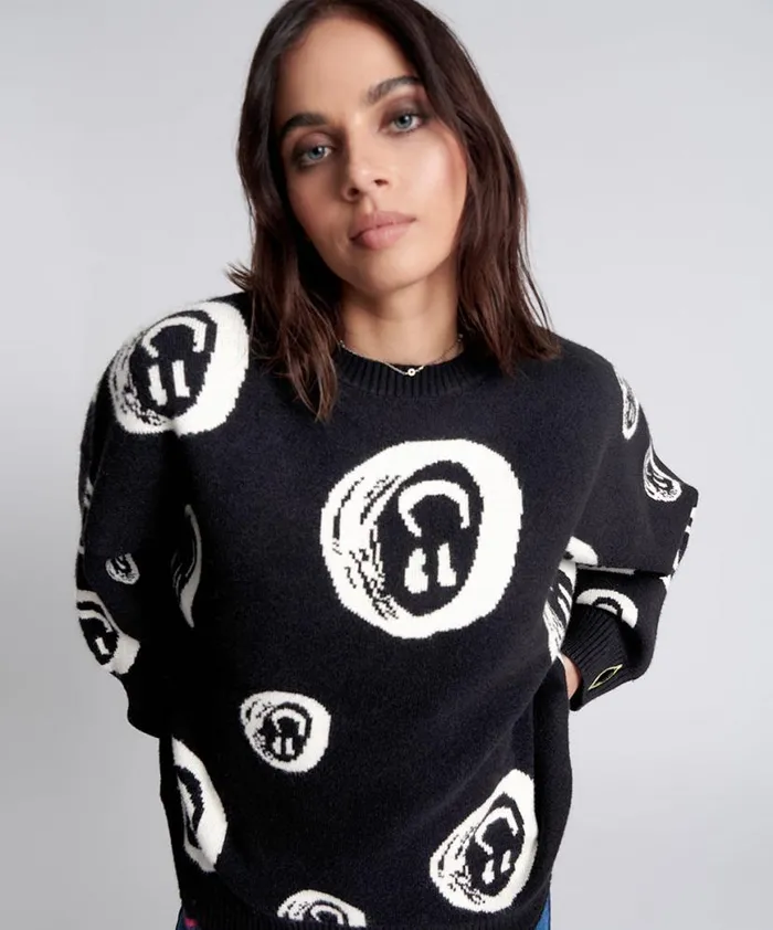 Women One Teaspoon Knitwear ALL SMILES SWEATER