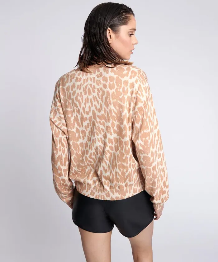 Women One Teaspoon Knitwear ANIMAL HAPHAZARD KNIT SWEATER Women One Teaspoon Knitwear ANIMAL HAPHAZARD KNIT SWEATER