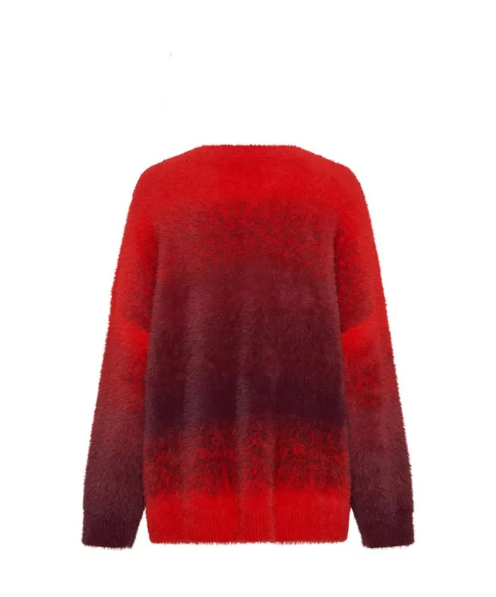 Women One Teaspoon Knitwear BURNING SUNSET OMBRE KNIT SWEATER Women One Teaspoon Knitwear BURNING SUNSET OMBRE KNIT SWEATER