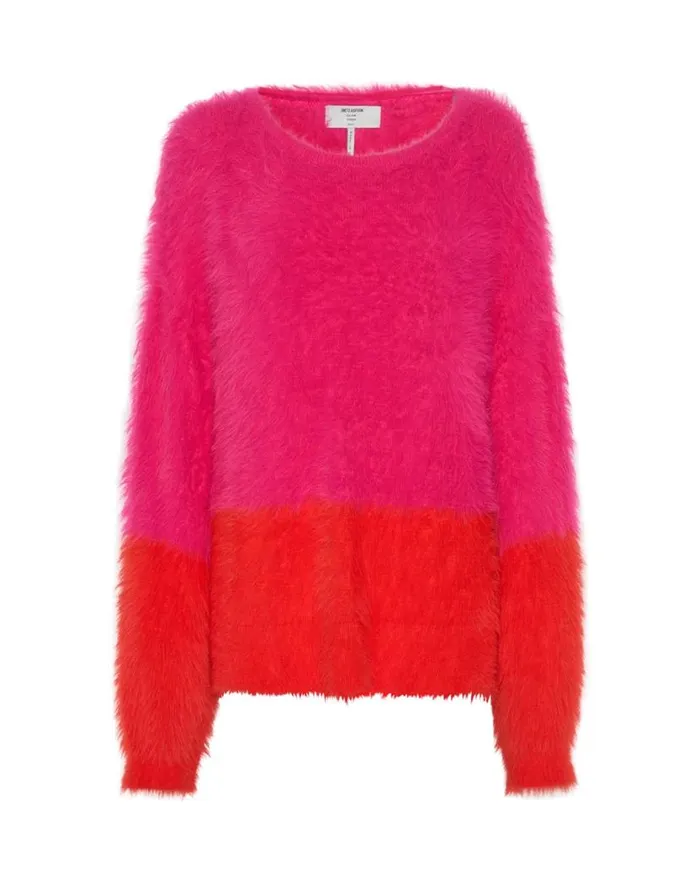 Women One Teaspoon Knitwear LOST SIGNAL COLOUR BLOCK SWEATER Women One Teaspoon Knitwear LOST SIGNAL COLOUR BLOCK SWEATER