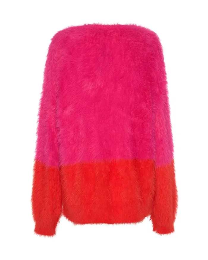 Women One Teaspoon Knitwear LOST SIGNAL COLOUR BLOCK SWEATER Women One Teaspoon Knitwear LOST SIGNAL COLOUR BLOCK SWEATER