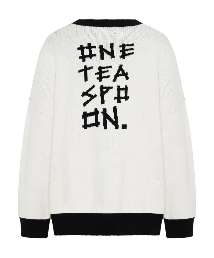 Women One Teaspoon Knitwear NUIT NOIRE BATWING SWEATER Women One Teaspoon Knitwear NUIT NOIRE BATWING SWEATER