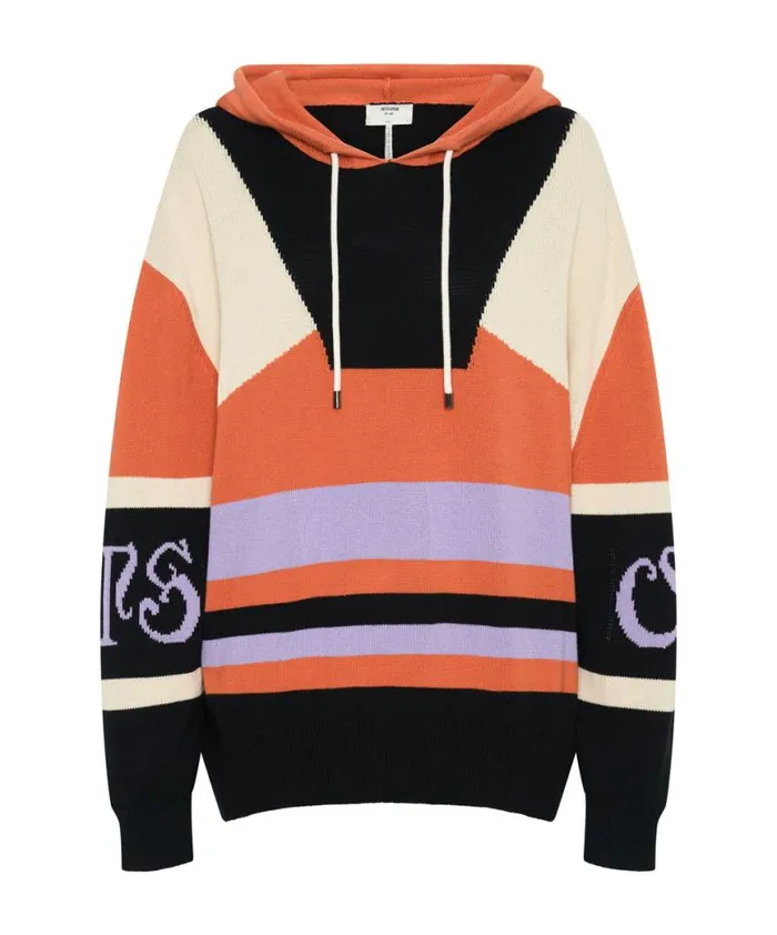 Women One Teaspoon Knitwear OTS REACTIVE KNIT HOODY Women One Teaspoon Knitwear OTS REACTIVE KNIT HOODY