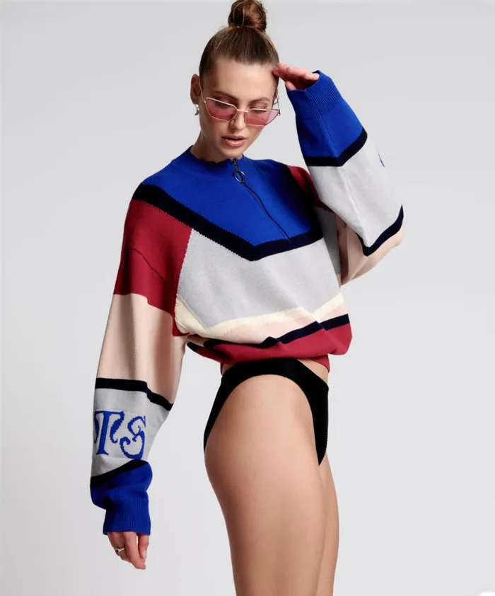 Women One Teaspoon Knitwear OTS REACTIVE KNIT SWEATER
