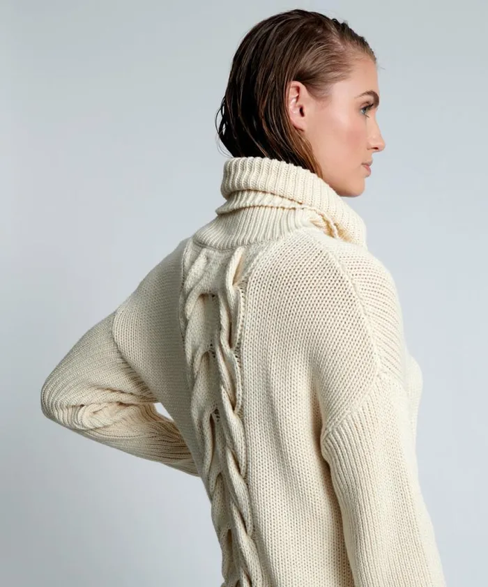 Women One Teaspoon Knitwear POISON CABLE KNIT