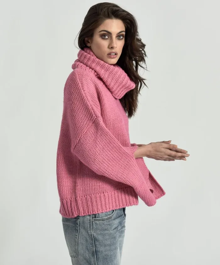 Women One Teaspoon Knitwear WINONA KEYHOLE ROLL NECK SWEATER Women One Teaspoon Knitwear WINONA KEYHOLE ROLL NECK SWEATER