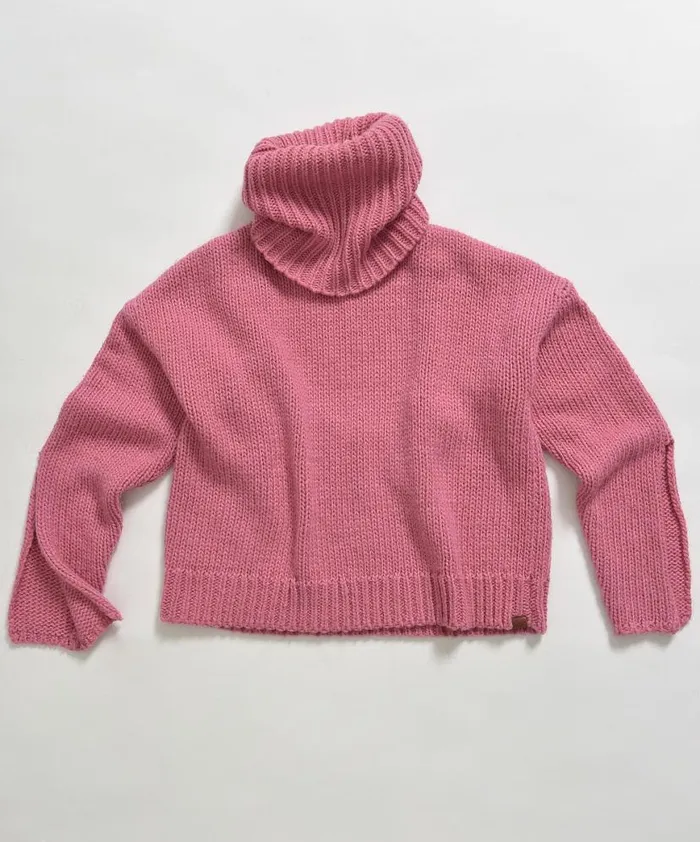 Women One Teaspoon Knitwear WINONA KEYHOLE ROLL NECK SWEATER Women One Teaspoon Knitwear WINONA KEYHOLE ROLL NECK SWEATER