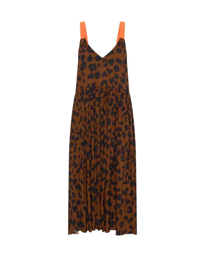Women One Teaspoon Midi and Maxi Dresses ANIMAL ANARCHY RUNAWAY SLIP DRESS Women One Teaspoon Midi and Maxi Dresses ANIMAL ANARCHY RUNAWAY SLIP DRESS