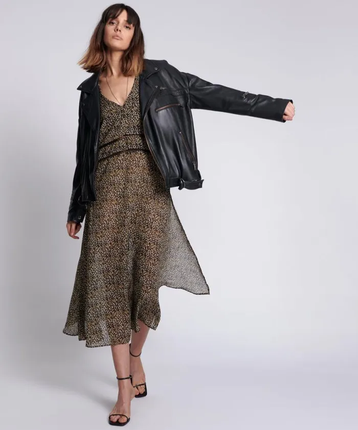Women One Teaspoon Midi and Maxi Dresses ANIMAL NIGHT LOVER DRESS