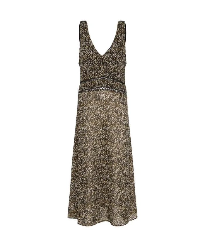 Women One Teaspoon Midi and Maxi Dresses ANIMAL NIGHT LOVER DRESS Women One Teaspoon Midi and Maxi Dresses ANIMAL NIGHT LOVER DRESS