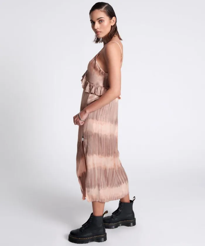 Women One Teaspoon Midi and Maxi Dresses HAND DYED RENDEZVOUS SLIP DRESS Women One Teaspoon Midi and Maxi Dresses HAND DYED RENDEZVOUS SLIP DRESS